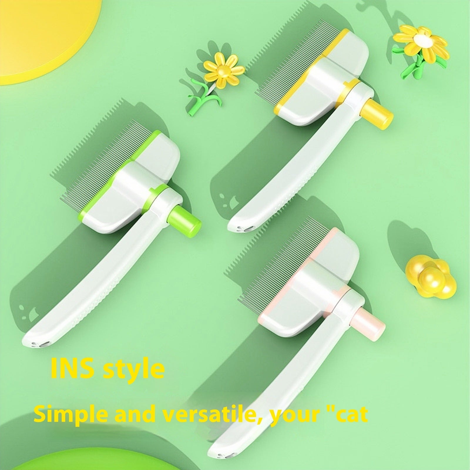Cat Comb Tie - Floating Hair Removal Device