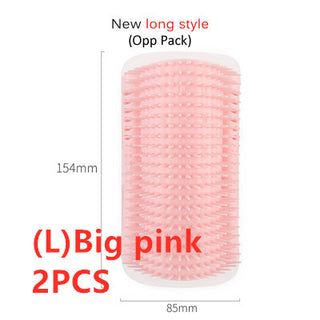 Cat Self-Grooming Wall Rubbing Brush
