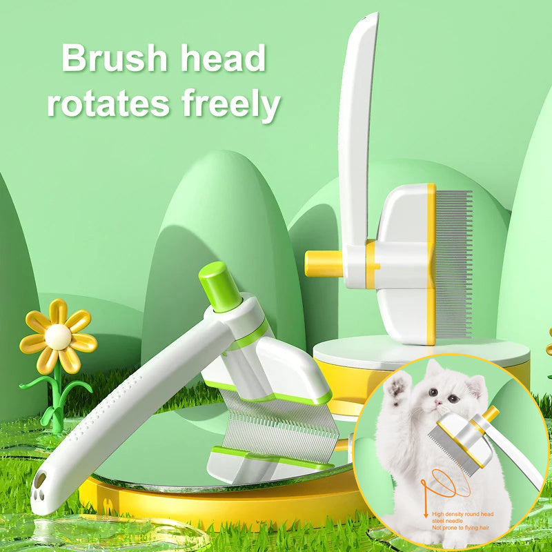 Cat Comb Tie - Floating Hair Removal Device