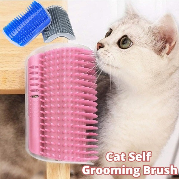 Cat Self-Grooming Wall Rubbing Brush