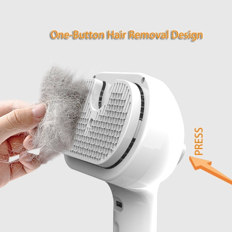 Spraying Hair Remover Brush