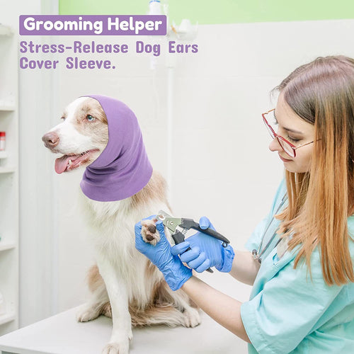 Anti-Noise Pet Grooming Earmuffs - High Elastic Soft Warm Decompression