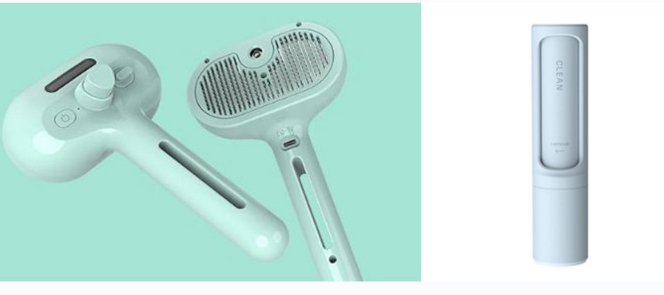 Spraying Hair Remover Brush